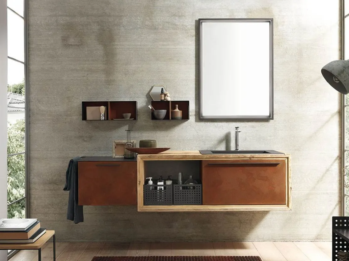 Arredo Bagno Porta Asciugamani.Arredo Bagno Wood 04 Di Archeda